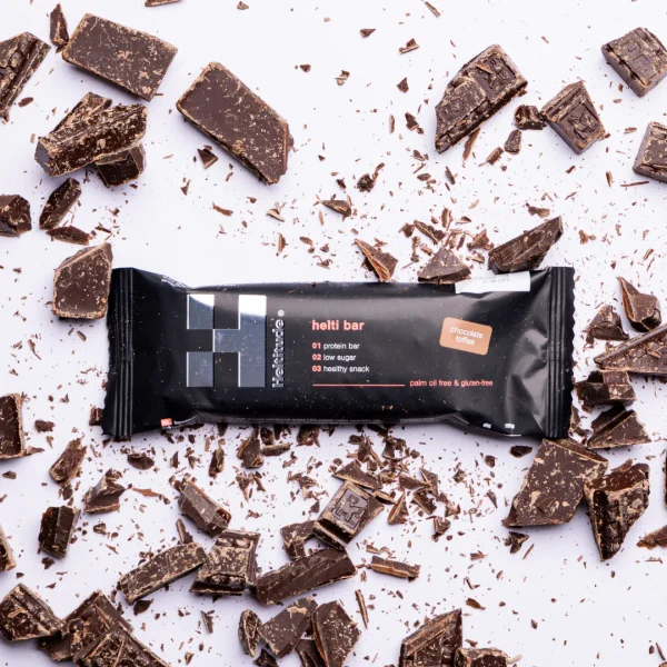 Helti Bar box (10 stuks) - Chocolade Toffee - Afbeelding 5
