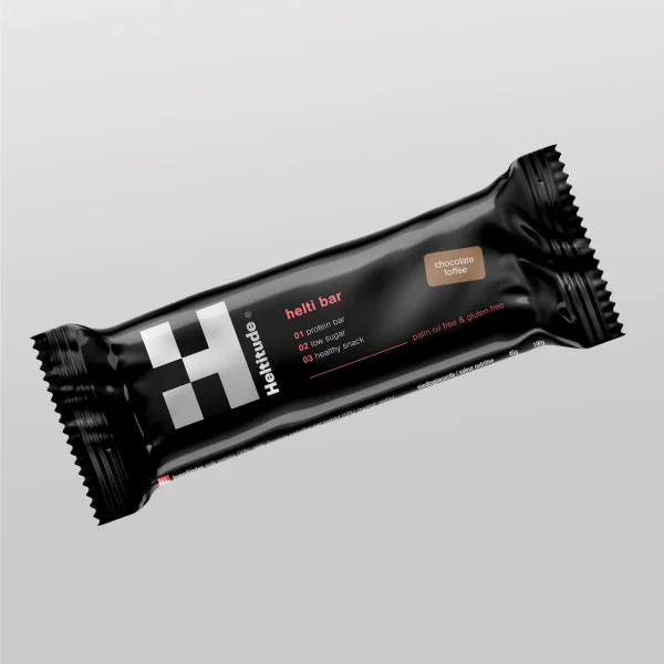 Helti Bar box (10 stuks) - Chocolade Toffee - Afbeelding 6